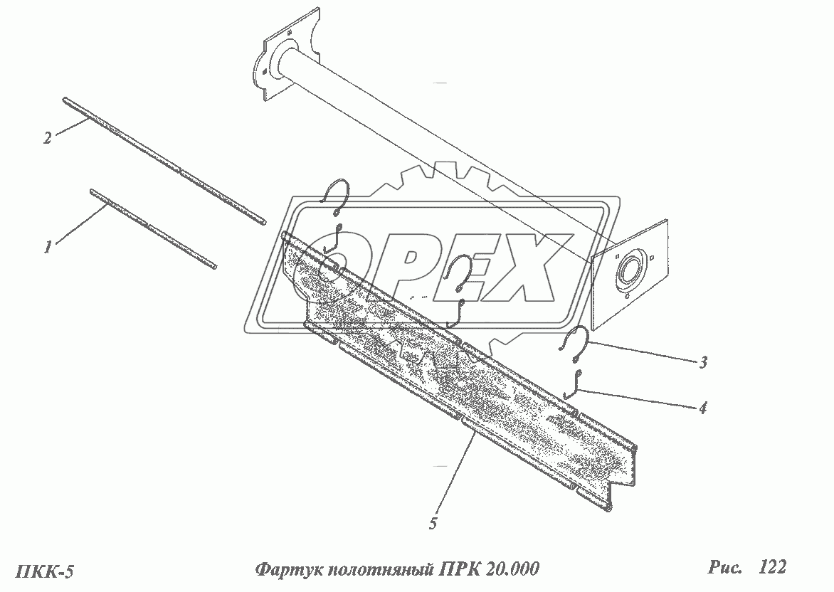 Фартук полотняный ПРК 20.000 1